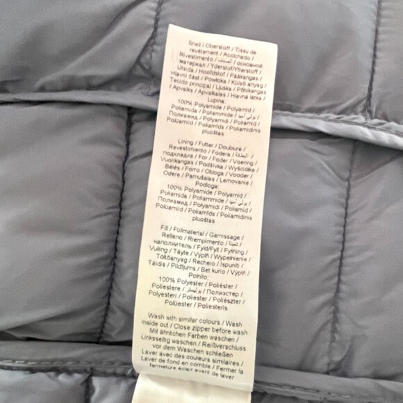 NWT B. Young Puffer/Quilted Jacket with Hood and Zip and Puffy - Picture 6 of 6